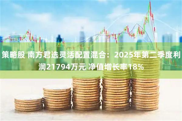 策略股 南方君选灵活配置混合：2025年第二季度利润21794万元 净值增长率18%
