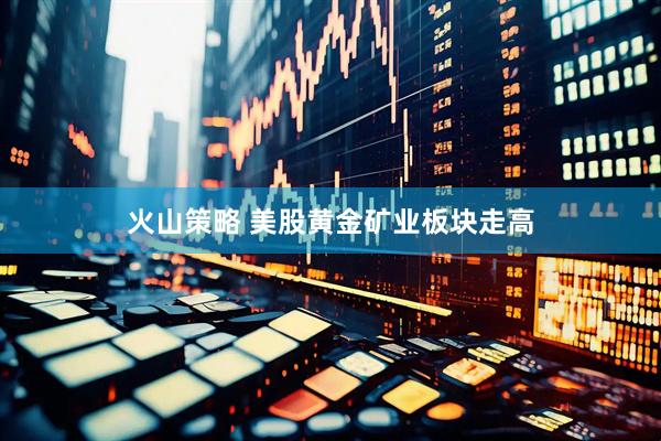 火山策略 美股黄金矿业板块走高